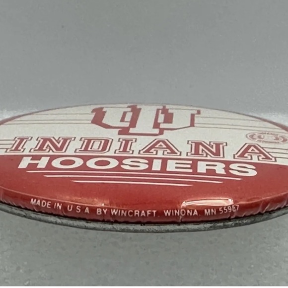 Vintage Indiana Hoosiers
Basketball Pinback Button- 2.25” - Picture 4 of 4